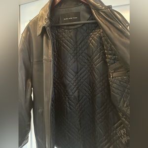 Men’s timeless high quality leather jacket